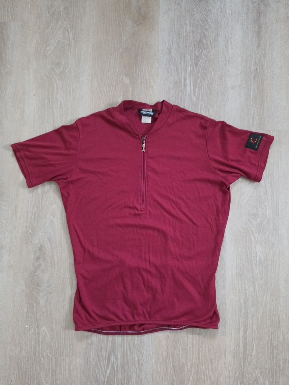 Vintage Cannondale Cycling Jersey Red Shirt Mens Size Xlarge